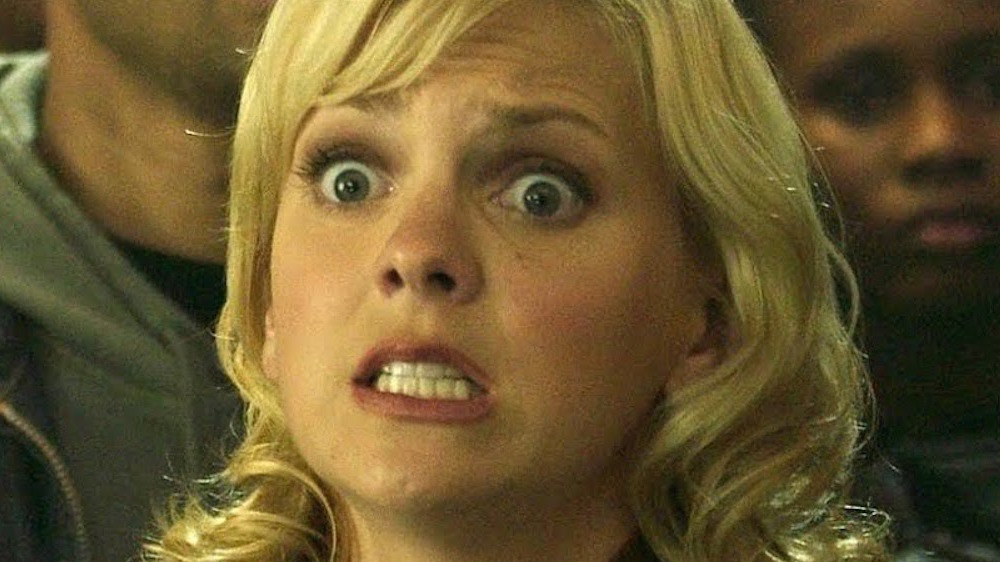 Anna Faris terrified