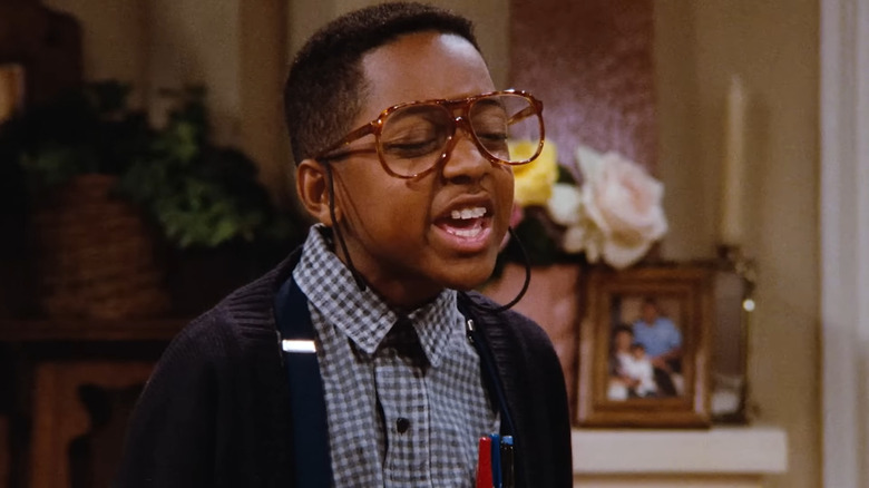 Steve Urkel speaking in Family Matters (1989)