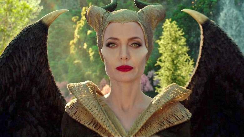 Maleficent frowning in "Maleficent."