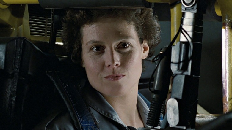 Ellen Ripley inside the power loader in 