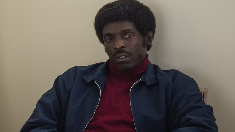 Tariq Khalil listening intently in Inherent Vice (2014)