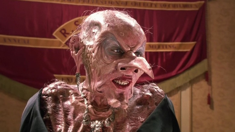 The Grand High Witch unmasked in "The Witches"