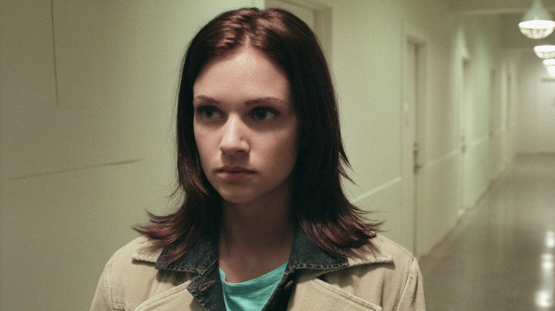 Kimberly Corman walking down a hallway in "Final Destination 2" (2003)