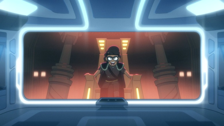 Ensign Mariner on the holodeck in "Star Trek: Lower Decks"