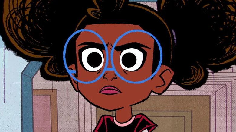 Moon Girl wearing glasses on Moon Girl and Devil Dinosaur