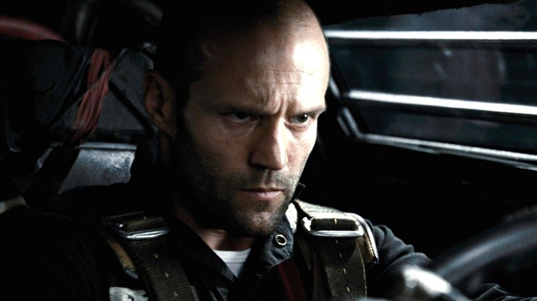 Jason Statham's Jensen Ames driving in Death Race