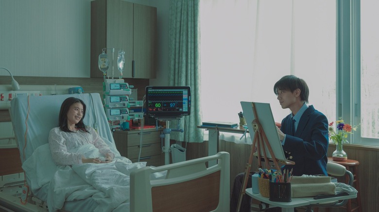 Akito painting his new crush in Drawing Closer (2024)