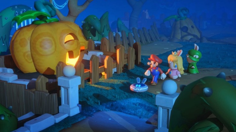 Rabbids Halloween map
