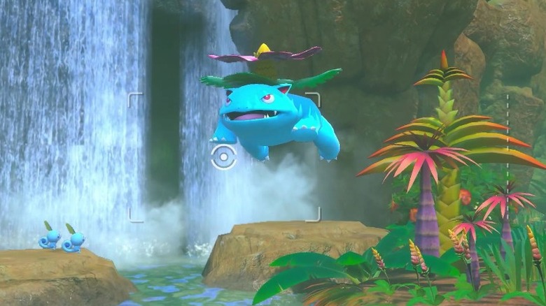 Bulbasaur leaping