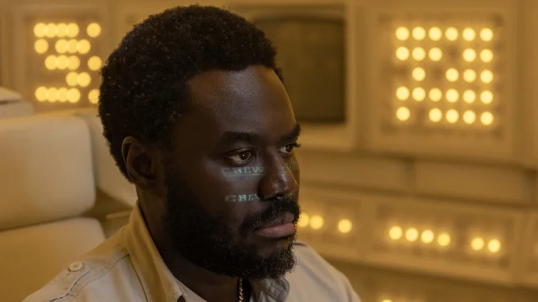 Morrow communing with the Mother computer in Alien: Earth (2025)