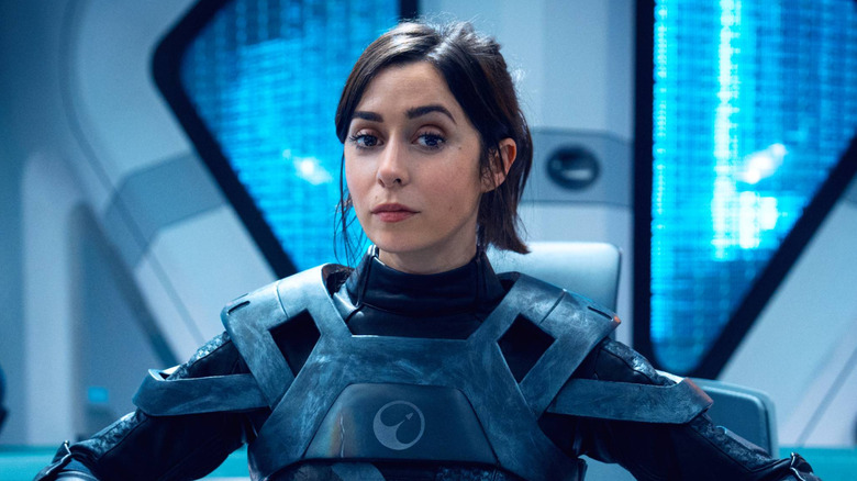 Nanette Cole in a space uniform in 