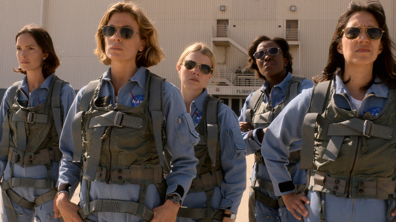 Female astronaut candidates in uniform in For All Mankind
