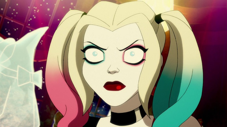 Harley Quinn frowns on "Harley Quinn" (2019-present)