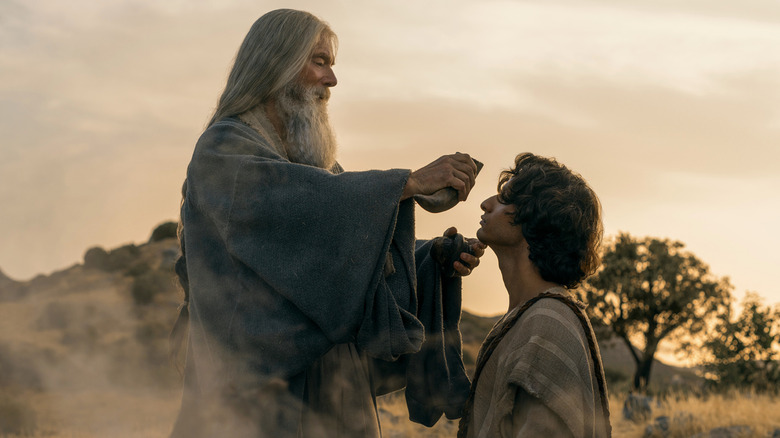 The prophet Samuel anoints David as king on House of David (2025-present)