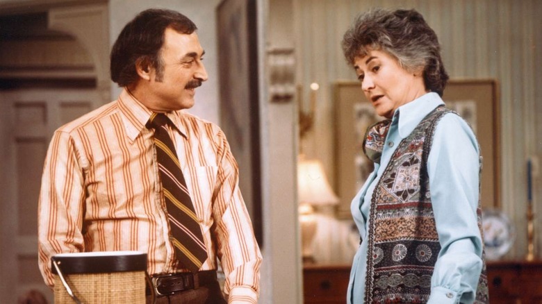 Maude talking to her husband Walter in "Maude"