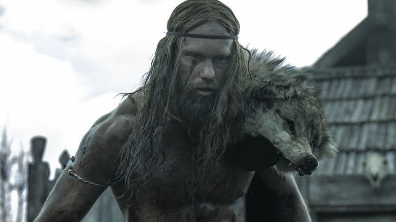 Amleth dressed for battle in "The Northman"