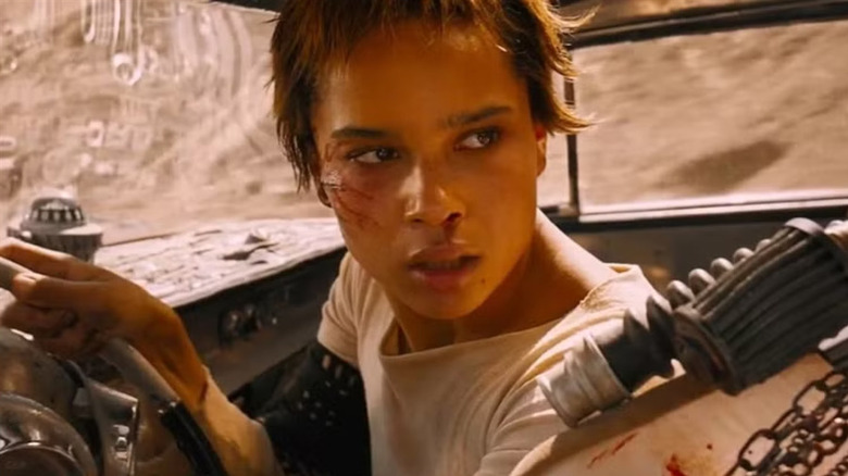 A banged-up Toast the Knowing drives in "Mad Max: Fury Road"