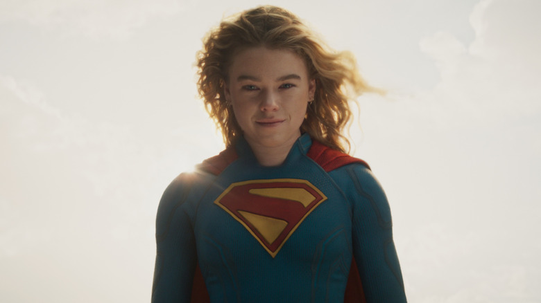 Supergirl smiling in Supergirl