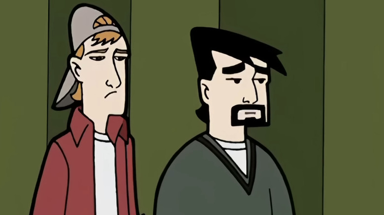 Randal Grave and Dante Hicks staring in Clerks: The Animated Series