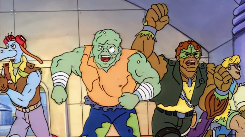 Toxic Crusaders rushing into action in Toxic Crusaders