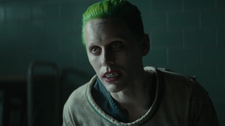 The Joker stuck in a hospital chair in Suicide Squad (2016)