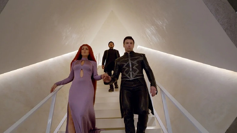 Black Bolt escorting Medusa in Inhumans (2017)