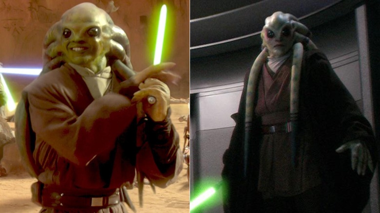 Kit Fisto in Star Wars: Attack of the Clones and Star Wars: Revenge of the Sith