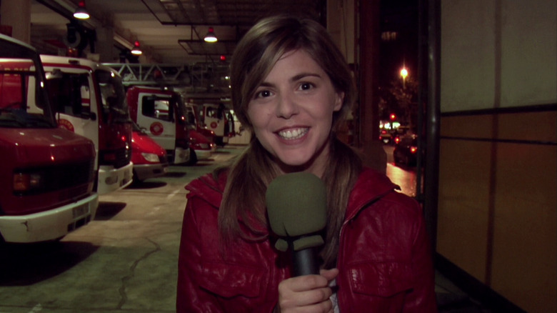 Ángela Vidal reporting