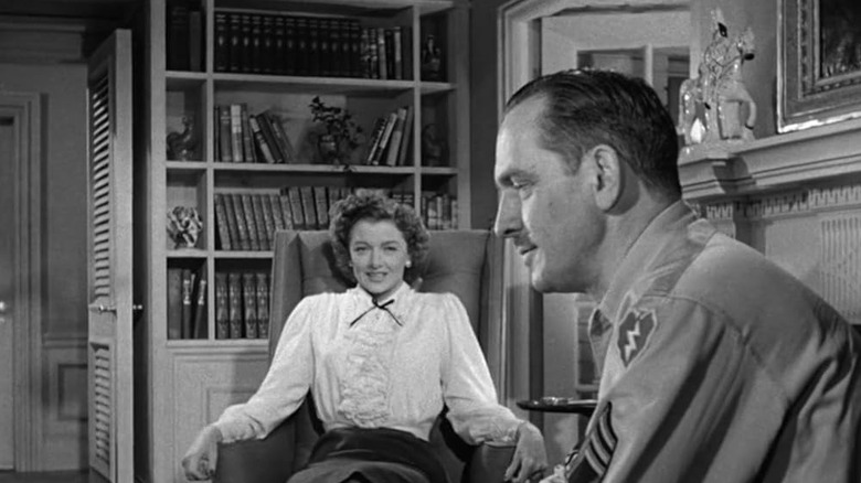 Milly and Al sitting and talking in The Best Years of Our Lives