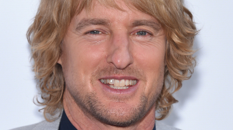 Owen Wilson smiles