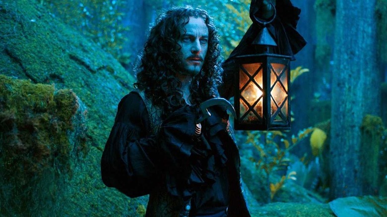 Captain Hook clutching a lantern in "Peter Pan" (2003)