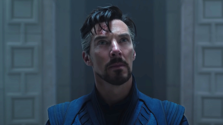 Doctor Strange faces the Illuminati in "Doctor Strange in the Multiverse of Madness" (2022)