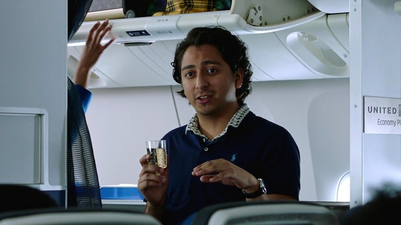 Flash Thompson holding a glass in Spider-Man: Far from Home
