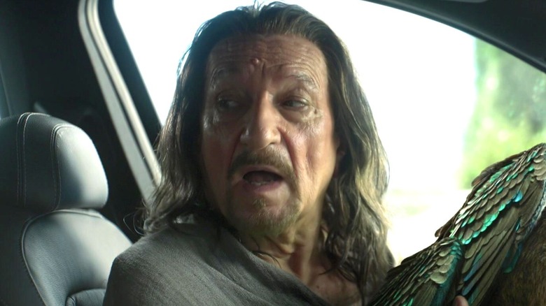 Sir Ben Kingsley's Trevor Slattery speaking in Shang-Chi and the Legend of the Ten Rings