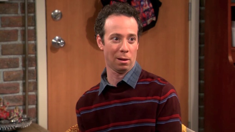 Stuart looking surprised on The Big Bang Theory