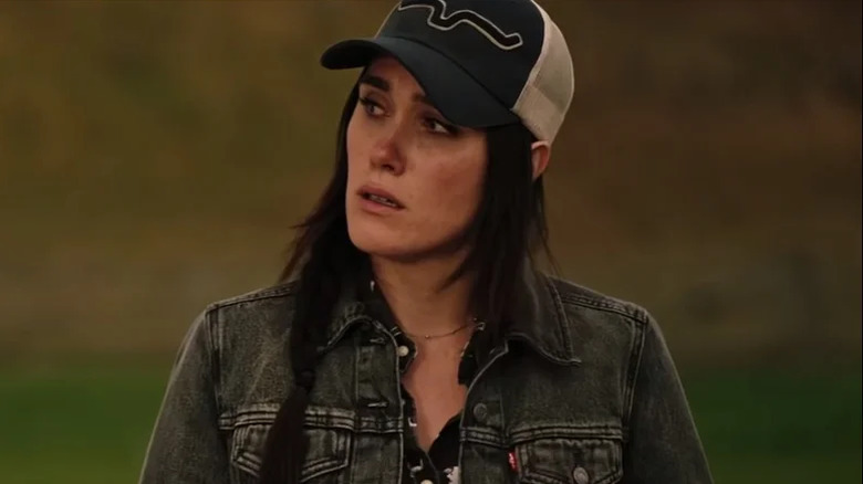 Mia looks out depressed on Yellowstone (2018-2024)