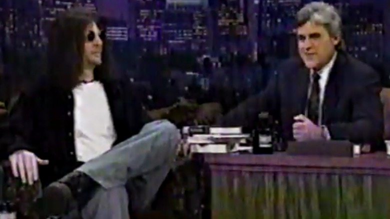 Howard Stern with Jay Leno  on The Tonight Show, 1995