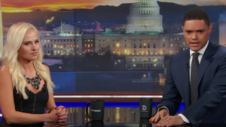 Tomi Lahren and Trevor Noah on The Daily Show (2016)