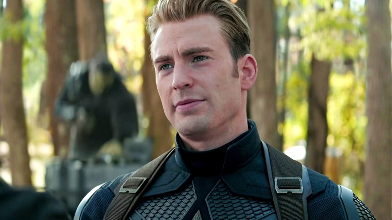 Captain America smiling in "Avengers: Endgame."
