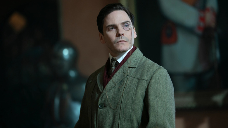 Erik Hanussen gives a stern expression in "The King's Man"