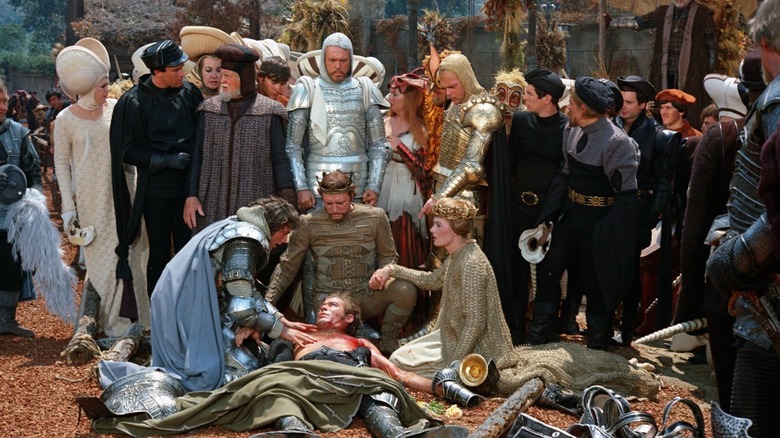 A scene of great despair from Camelot (1967)
