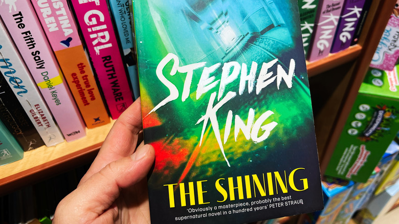 A copy of Stephen King's The Shining