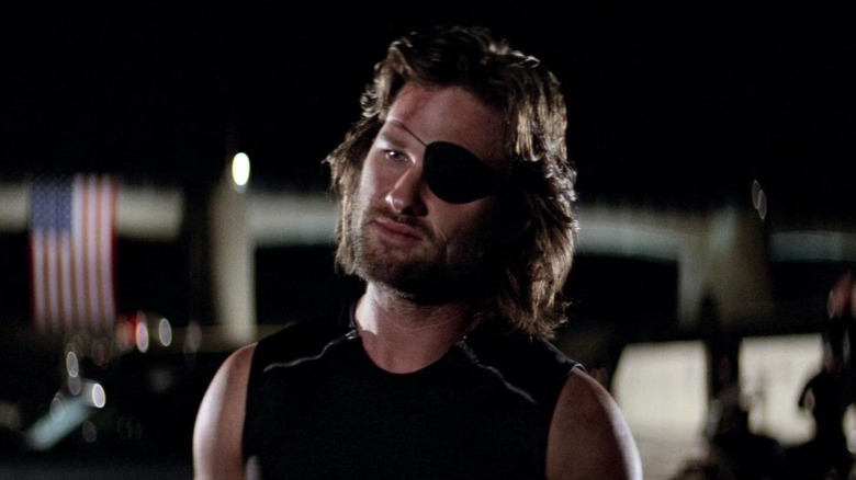 Snake Plissken staring in Escape from New York
