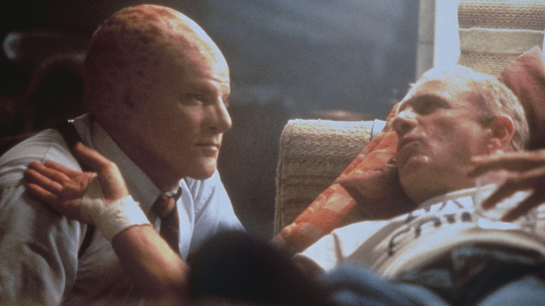 Matthew lying down and talking to George in Alien Nation (1988)
