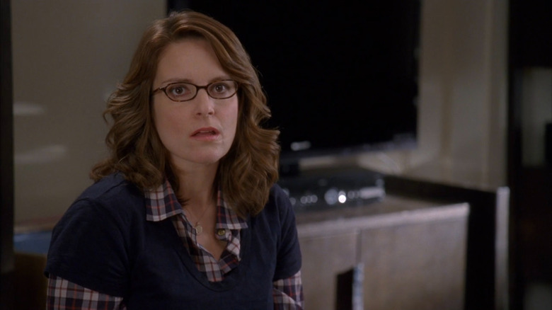 Liz Lemon looking shocked on "30 Rock"