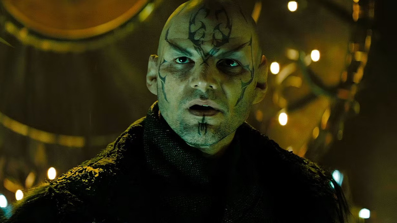 Nero aboard the Nerada in Star Trek (2009)