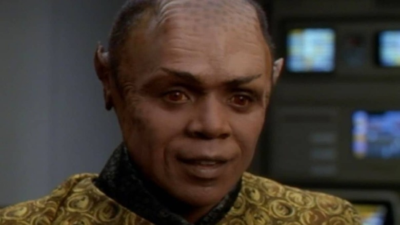 Tuvix smiles in Star Trek: Voyager