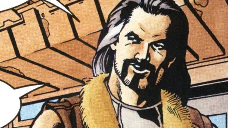 Talon Karrde smirking in the Dark Force Rising comics