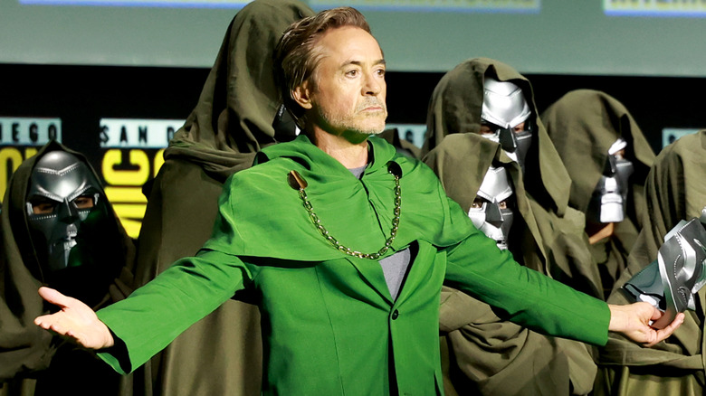 Robert Downey Jr. reveals himself at San Diego Comic Con in 2024