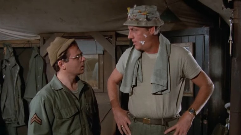 Blake talks to Radar